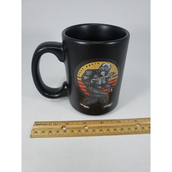 Black Rifle Coffee Company Mug Made in USA Large 15 oz BRCC Big Foot Sasquatch - Picture 13 of 14